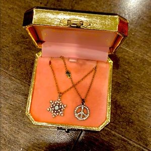Two juicy couture necklaces, Limited edition